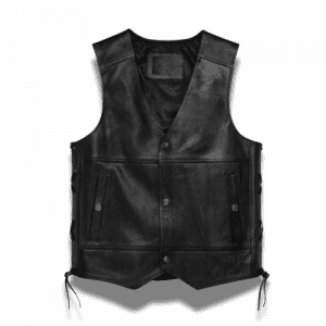 Gilet in pelle