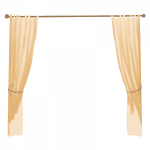 Tenda lunga - Altezza fino a 240 cm